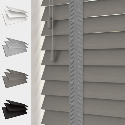 Faux wood 50mm - venetian, blinds