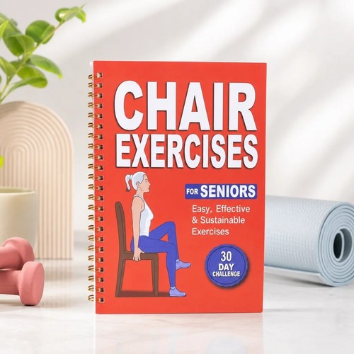 Chair yoga for - seniors, over