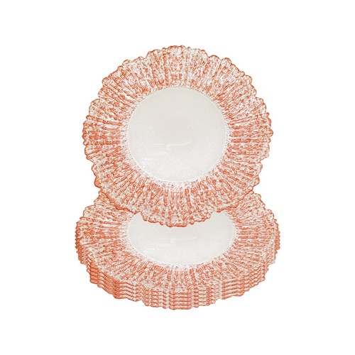 Glass charger plates - glass,