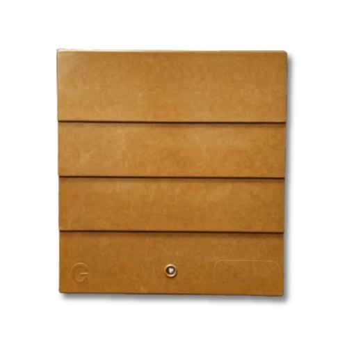 Brown gas meter - cover,