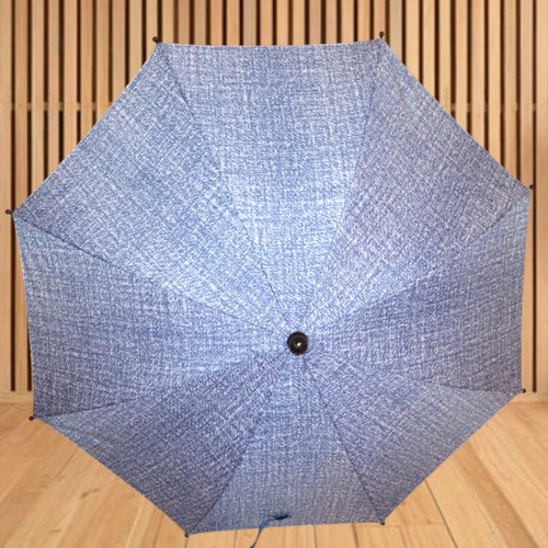 Universal blue melange - blue, pram