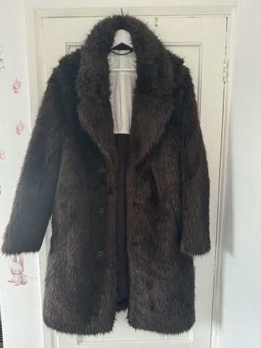 Coat size faux - size,