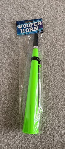 Green woofer horn - horn, hand