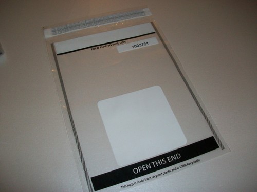 100 large tamper evident - x,