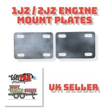 1JZ / 2JZ Engine Mount Plates DIY CNC Cut Mild Steel