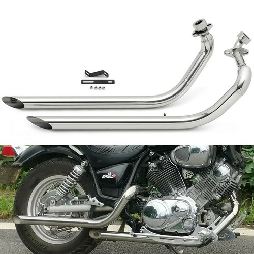Polished exhaust pipe silencer - polished,