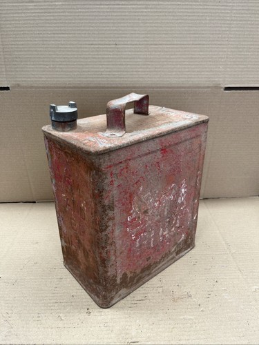 Vintage petrol oil - petrol, can