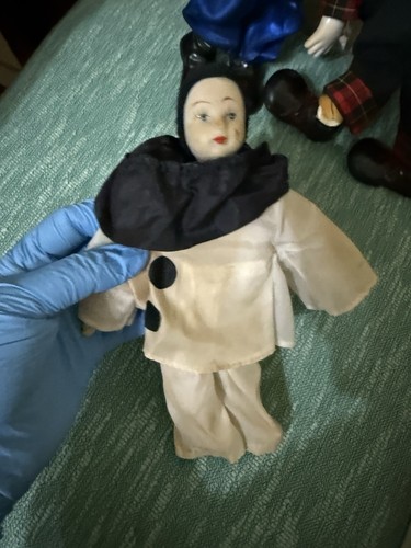 Vintage pierrot porcelain - vintage,