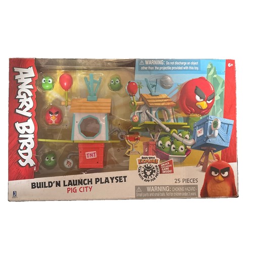 Angry birds build and launch - angry,