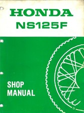 Honda Motorcycle Motorbike NS125F Wiring Diagram
