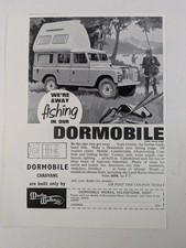 Dormobile 1964 Small Paper Magazine Advert Original