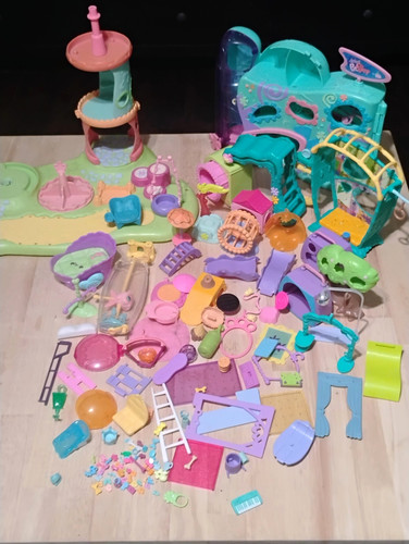 Littlest pet shop playset lot - littlest,