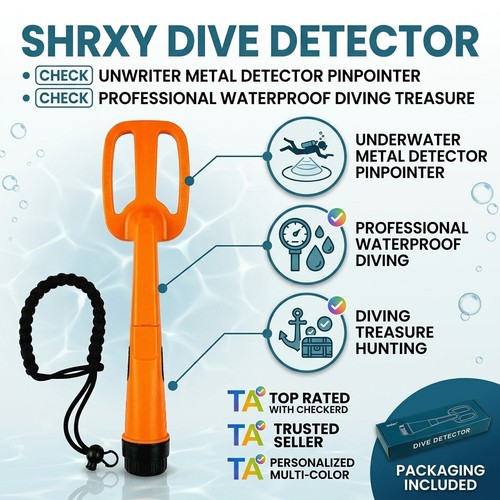 Underwater metal detector - underwater,