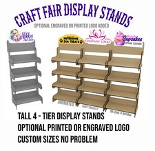 TALL DISPLAY STAND 4 TIER