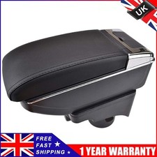 UK Dual Layer Car Styling Armrest Storage Box Centre Consoles For VW Golf 03-12