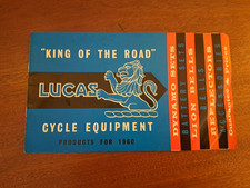 RARE VINTAGE 1960 LUCAS KING