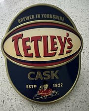 Tetley's Cask Metal Beer Pump