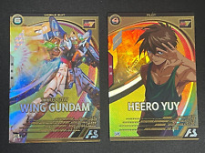 Gundam ARSENAL BASE Card AB03-089 AB03-034 HEERO YUY WING GUNDAM BANDAI JAPAN