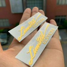 Gold Limited Edition Stickers