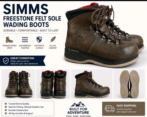 Simms freestone felt sole - freestone,