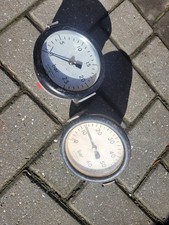 2x Fire Pump Gauges. 60 BAR 25 BAR Bordon 