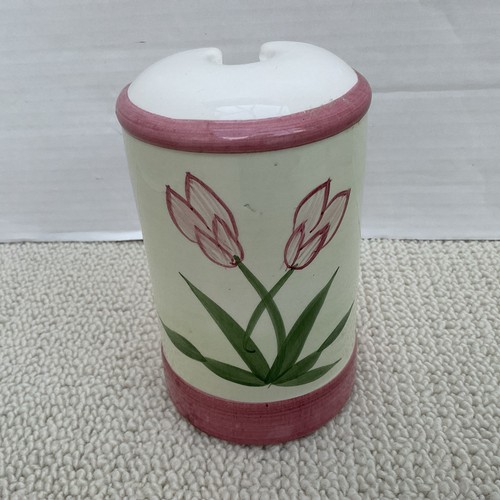 Vintage ceramic toilet brush - vintage,
