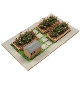 N gauge organic rose garden