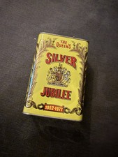 VINTAGE COLMANS MUSTARD 'THE QUEEN'S SILVER JUBILEE 1952-1977' TIN