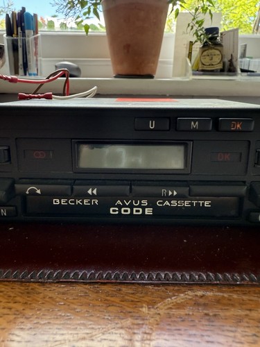 Becker avus cassette - cassette, player
