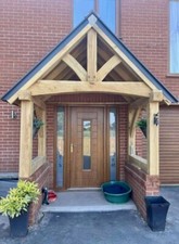 "THE ROMNEY" SOLID OAK PORCH KIT. HANDMADE and HANDCRAFTED to your measurements