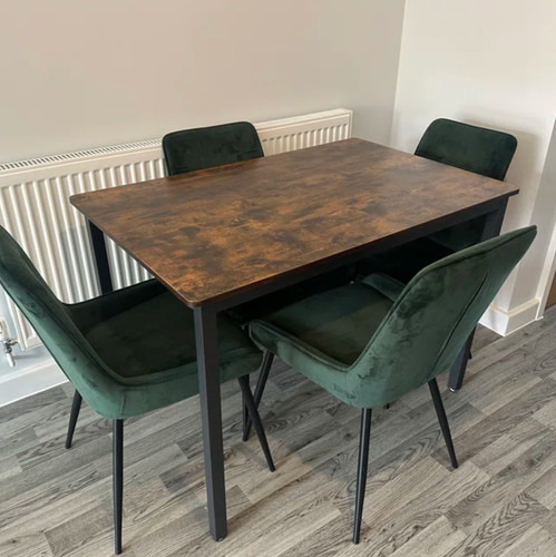 Industrial dining table rustic - industrial,