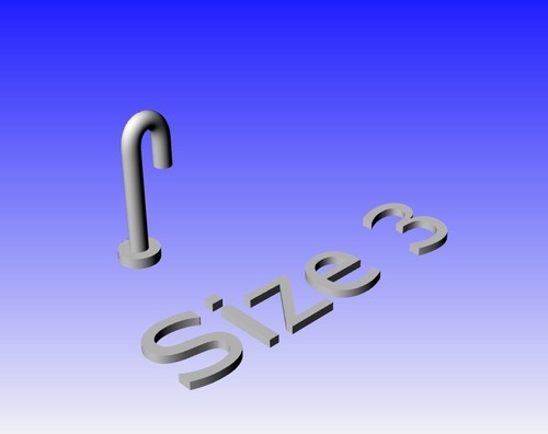 Model boat fitting swan - model,