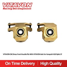 Vitavon H10 Front axle+Brass knuckle with internals for Vanquish H10 Optic CF