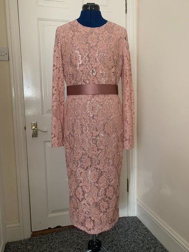 Max mara dusty pink - pink, lace