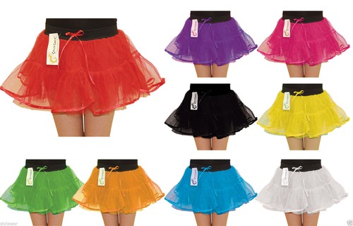 Girls 4layer neon tutu - 4layer,