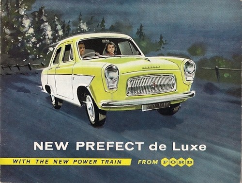 Ford prefect 107e - ford, luxe
