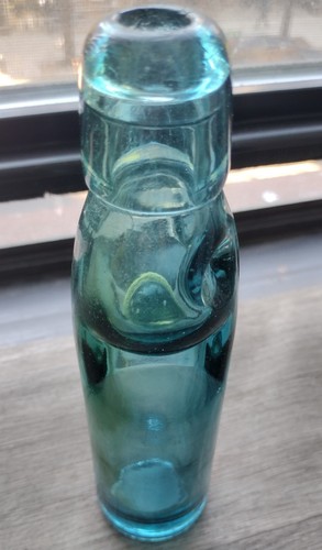 Japanese blue vintage bottle - japanese,