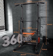 ONETWOFIT Pull Up Bar Station Assistive Trainer Power Tower, Multi Function