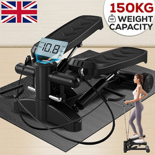 Mini Stepper Exercise Workout Machine Home Cardio Compact Fitness LCD Display UK