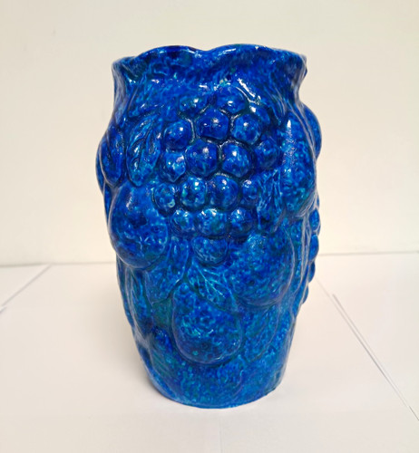 Vintage mid century blue - century,