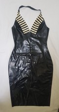 Latex halter neck dress from Honour size medium size 10-12