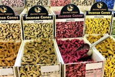 50 Incense Cones 2.5cm Ancient Wisdom Single or Mixed Musk Lavender Rose Ylang +