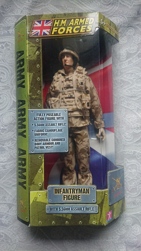 Armed forces infantryman - armed,