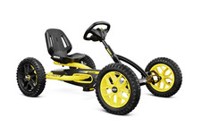BERG Buddy Cross All Terrain Pedal Go Kart with Sound 3-8 yrs FREE Merch