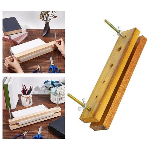 Wooden bookbinding press - wooden,