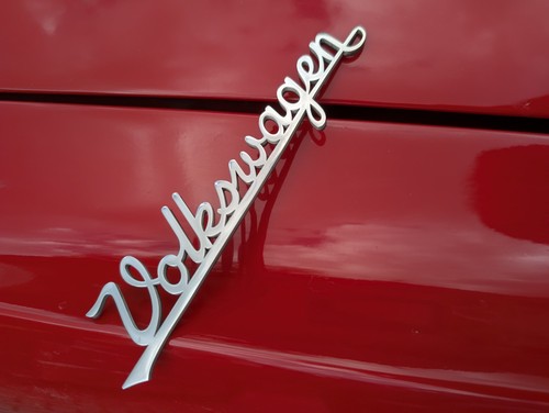 Volkswagen script badge - , vw