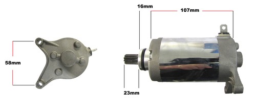 Starter motor for yamaha - motor,