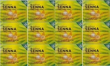 Herbal Senna (Senokot) Tablets Natural Constipation Relief 12 pack (240 Tablets)