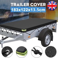 Black Trailer Cover With