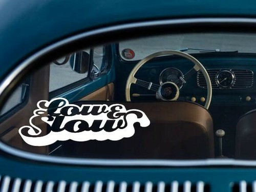 Large low slow vinyl car - low,